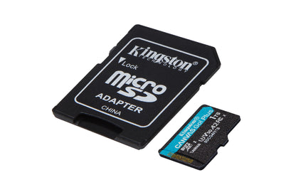 Kingston 1TB microSDXC Canvas Go Plus Gen4 200MB/s A2 U3 V30 Card + Adapter, image 3