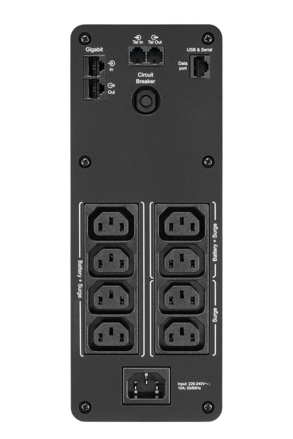 APC Back-UPS Pro BR1200SI 1200VA/720W Line-Interactive UPS, 8 IEC C13, Tower, image 3