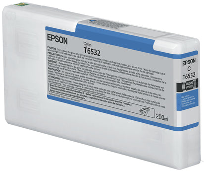 Epson T6532 Genuine Cyan Ink Cartridge