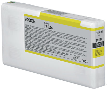 Epson T6534 Genuine Yellow Ink Cartridge