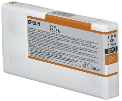 Epson T653A Genuine Orange Ink Cartridge