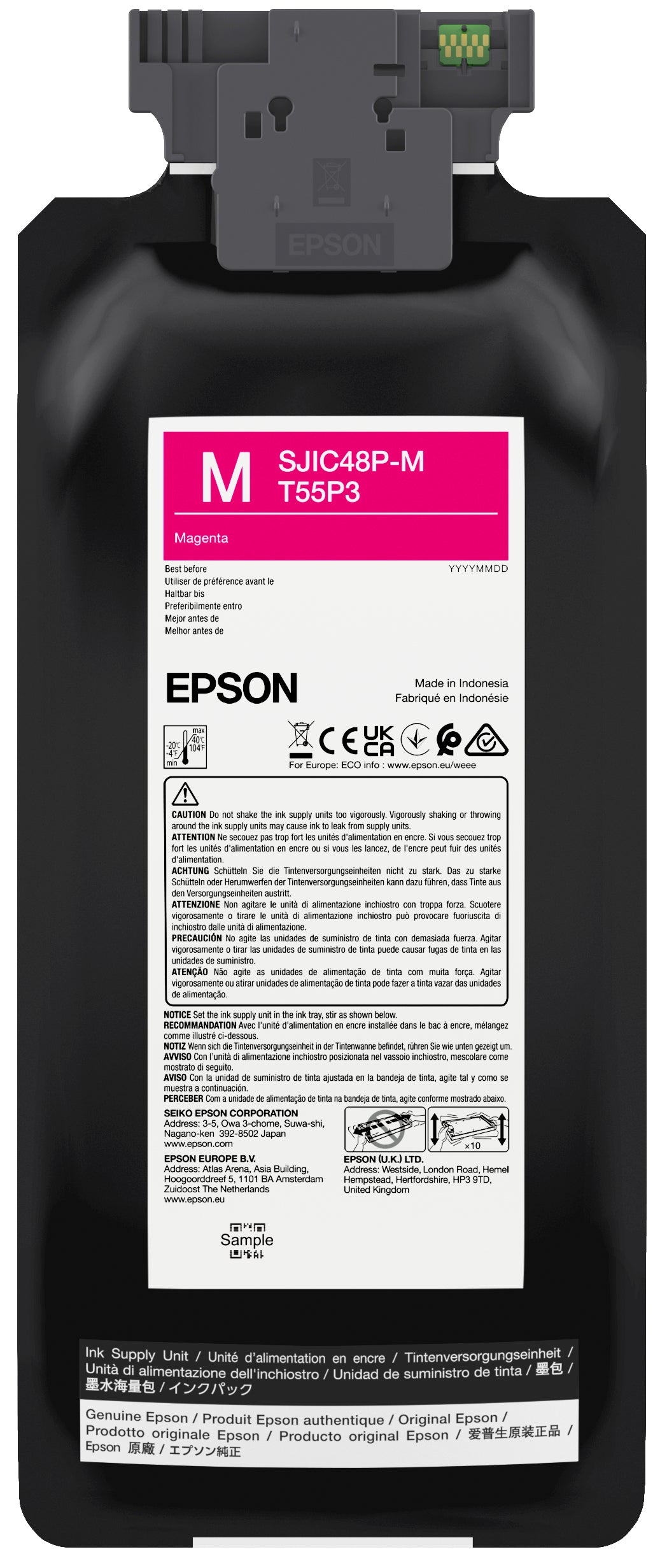 Epson SJIC48P Genuine Magenta Ink Cartridge
