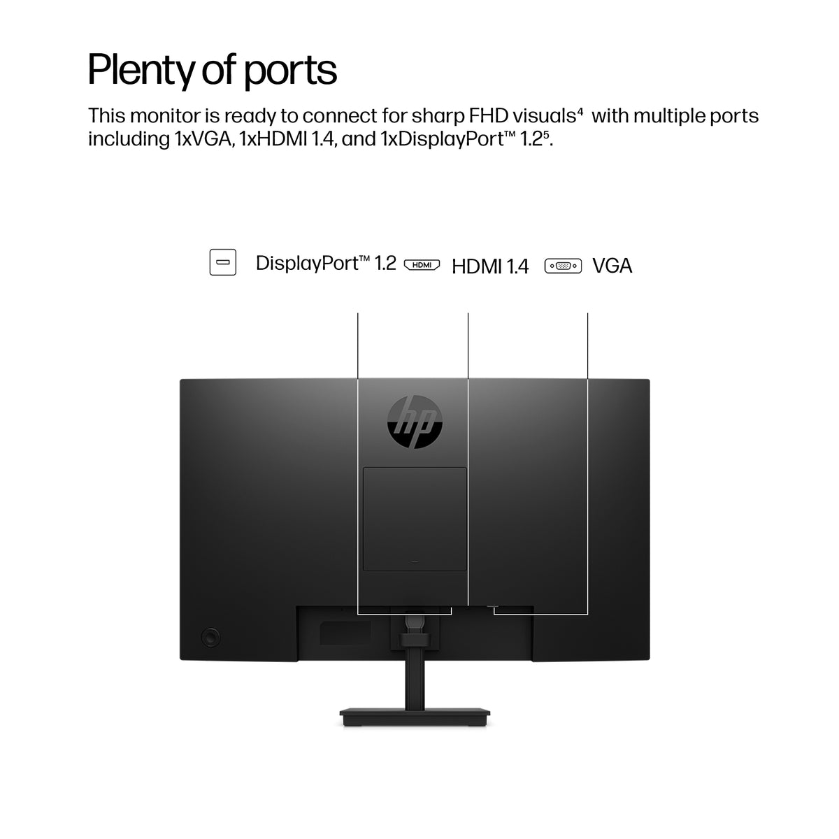 HP Series 3 Pro 27 inch FHD Monitor - 327pf 27" Full HD IPS Monitor, 100Hz, image 4