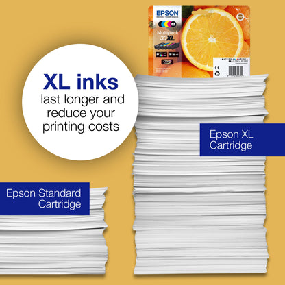 Epson 33 Genuine Magenta Ink Cartridge, 300 Pages, image 6