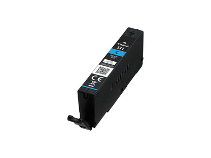 Canon 6119C001 Genuine Cyan Ink Cartridge, 515 Pages