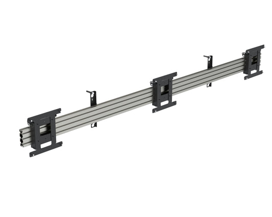Ergonomic Solutions SpacePole Digital Signage Menu board mount, with tilt, for 3 screens (landscape) up to 43" (VESA 100 and 200)