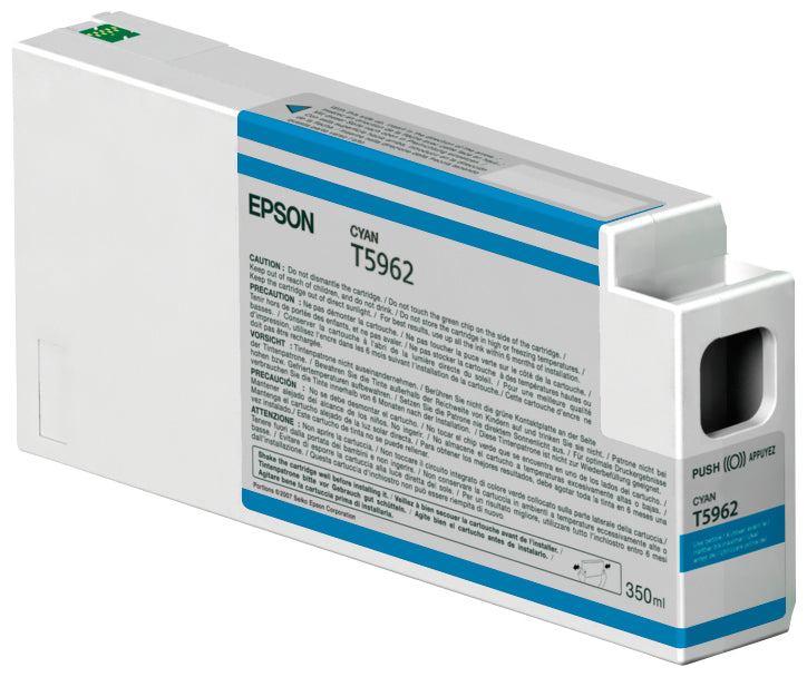 Epson T596200 Genuine Cyan Ink Cartridge, image 2