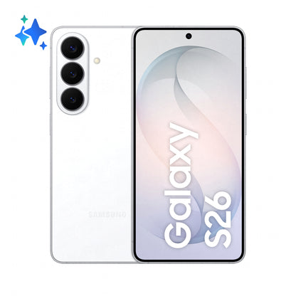 Samsung Galaxy S26 6.3" Dual SIM Android 16.0 5G USB Type-C 12 GB 512 GB 4300 mAh White