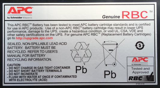 APC RBC59 Replacement UPS Battery Cartridge