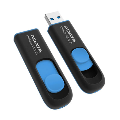ADATA UV128 USB Flash Drive 256 GB USB Type-A 3.2 Gen 1 Black, Blue, image 3