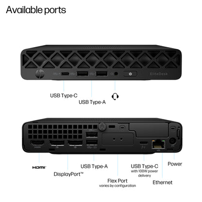 HP EliteDesk 8 Mini G1i PC – Core Ultra 5 235T, 16GB, 512GB SSD, image 4