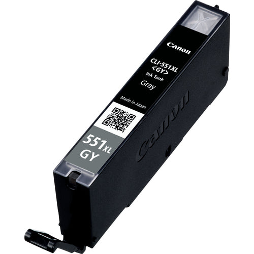Canon 551XL Genuine Grey High-Yield Ink Cartridge, 275 Pages