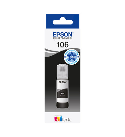 Epson 105 Genuine Black Ink Bottle, image 3