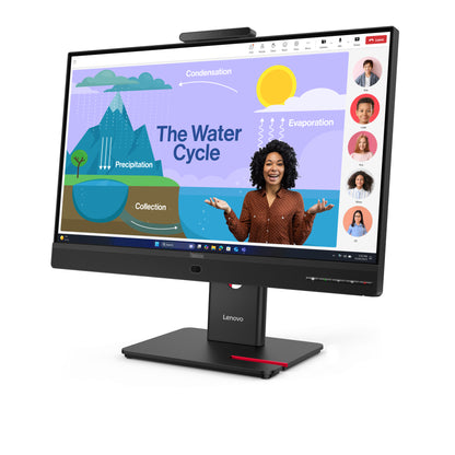 Lenovo ThinkVision T24D-4v Monitor 23.8" Full HD IPS Monitor, 120Hz, USB-C, image 2