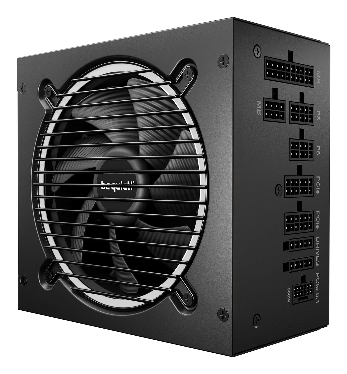 Be Quiet! 1000W Pure Power 13 M PSU, Fully Modular, Semi-Passive Fan, 80+ Gold, ATX 3.1, PCIe 5.1