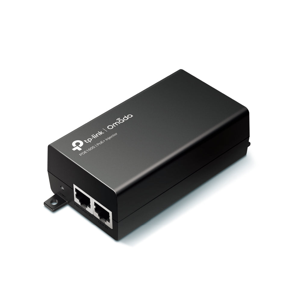 TP-LINK (TL-POE160S) Gigabit PoE+ Injector, 2 Gigabit ports