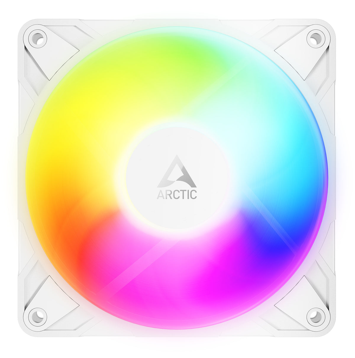 Arctic Freezer P12 Pro Reverse A-RGB (White) - 3 Pack - 120 mm A-RGB PWM Fan with Cable, image 3