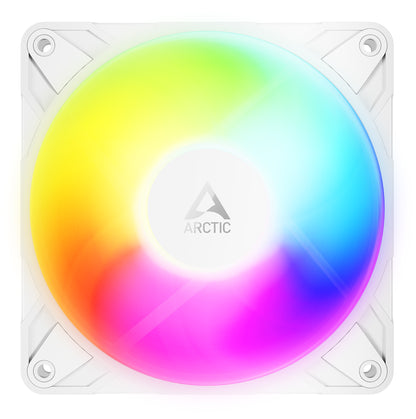 Arctic Freezer P12 Pro Reverse A-RGB (White) - 3 Pack - 120 mm A-RGB PWM Fan with Cable, image 3