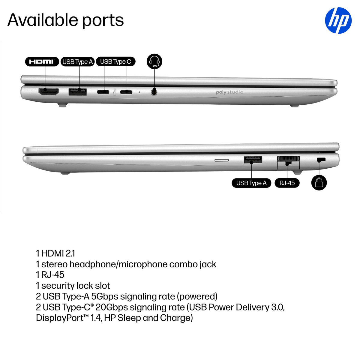 HP ProBook 4 G1iR 14" Laptop – Core 5 120U, 16GB, 512GB SSD, image 4