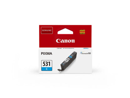 Canon 6119C001 Genuine Cyan Ink Cartridge, 515 Pages, image 2