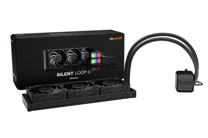be quiet! Silent Loop 3 360 mm Processor All-in-one liquid cooler 12 cm Black, image 6