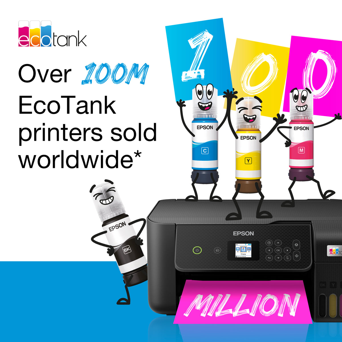 Epson EcoTank ET-14100 A3 Inkjet Printer, 30ppm, Wi-Fi, image 5