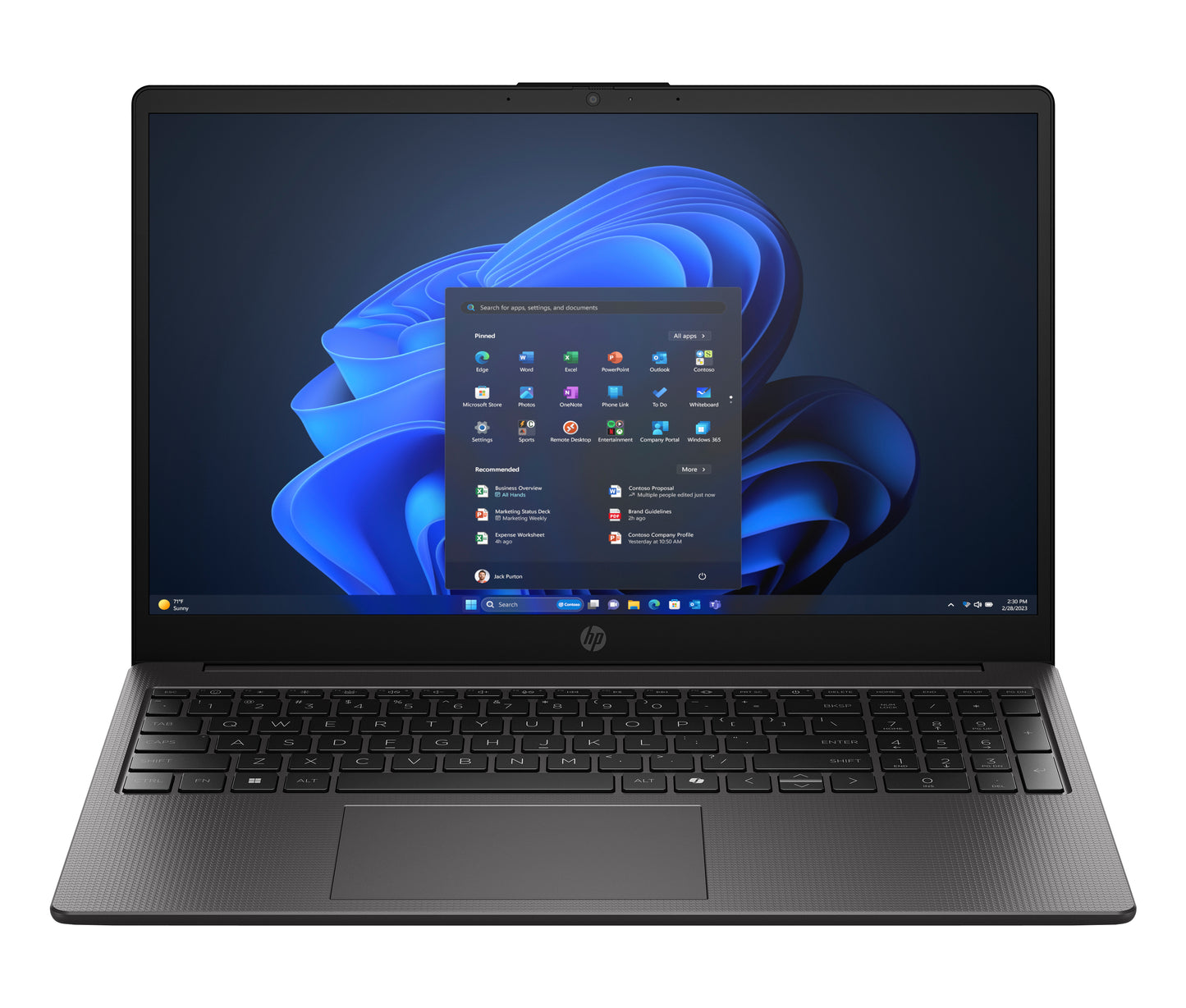 HP 250R 15.6 inch G10 Notebook PC Intel Core 5 120U Laptop 39.6 cm (15.6") Full HD 24 GB DDR5-SDRAM 256 GB SSD Wi-Fi 6 (802.11ax) Windows 11 Home Black