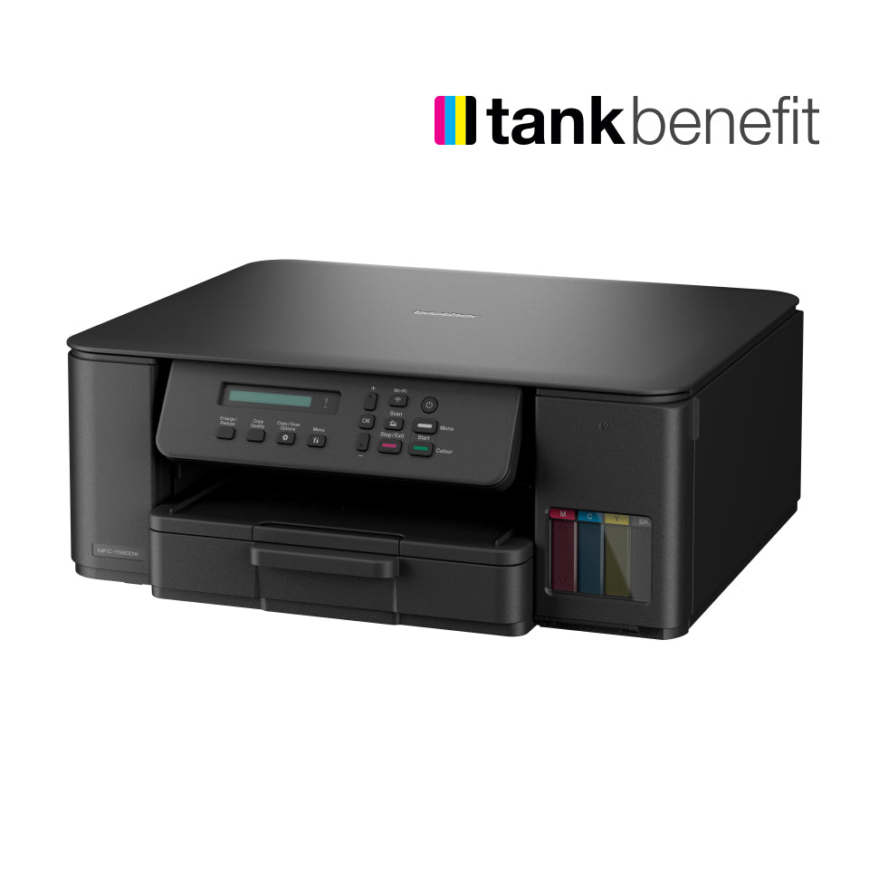 Brother Tankbenefit Compact 3-in-1 Ink Tank Printer DCP-T580DW A4 Colour Inkjet, image 5