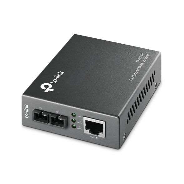 TP-LINK (MC100CM) Omada 10/100Mbps Multi-Mode Media Converter, up to 2km
