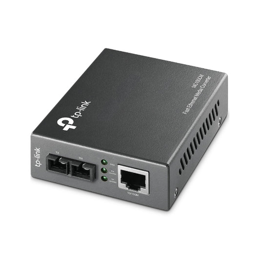 TP-LINK (MC100CM) Omada 10/100Mbps Multi-Mode Media Converter, up to 2km