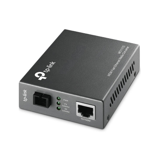 TP-LINK (MC111CS) Single-Mode SC Fiber WDM Media Converter, up to 20km, TX:1550nm, RX:1310nm