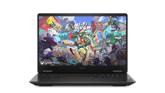 HP OMEN Gaming 17-db1000na Copilot+ PC AMD Ryzen AI 7 350 Laptop 43.9 cm (17.3") Full HD 16 GB DDR5-SDRAM 1 TB SSD NVIDIA GeForce RTX 5060 Wi-Fi 6 (802.11ax) Windows 11 Home Black