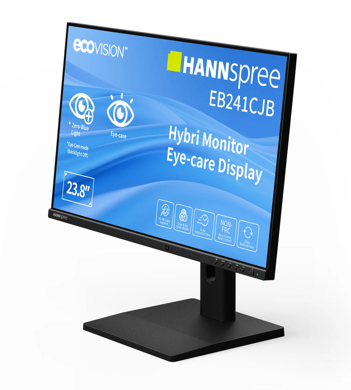 Hannspree Hybri Monitor EB241CJB 23.8" Full HD TN Monitor, image 2