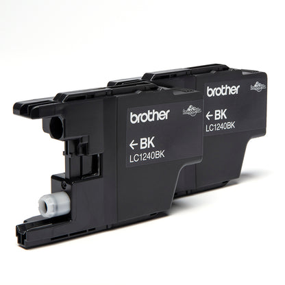 Brother LC-1240 Genuine Black Ink Cartridge 2-Pack, 600 Pages, image 4