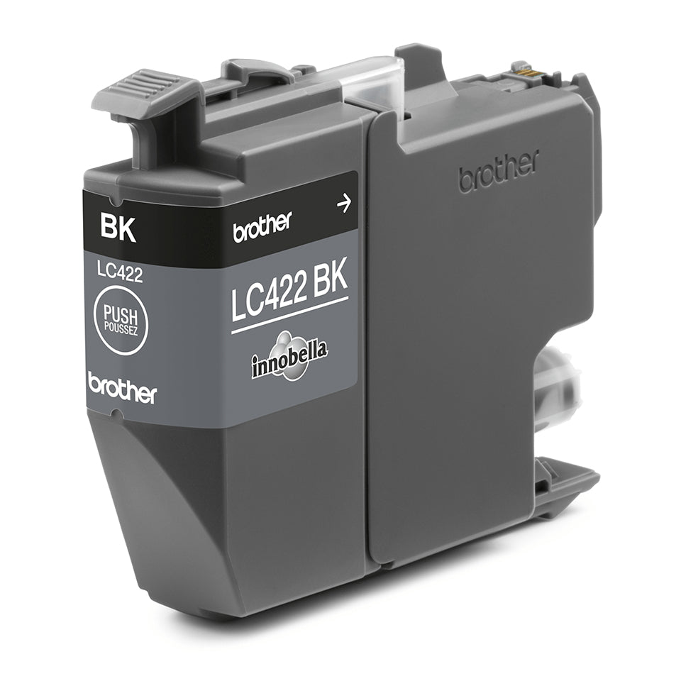 Brother LC-422BK Genuine Black Ink Cartridge, 550 Pages, image 3