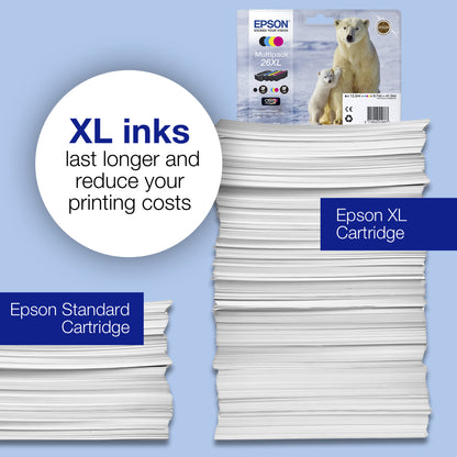 Epson 26XL Genuine Cyan High-Yield Ink Cartridge, 700 Pages, image 6