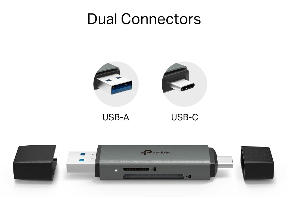 TP-Link UA430D Card Reader USB 3.1 Black, image 3
