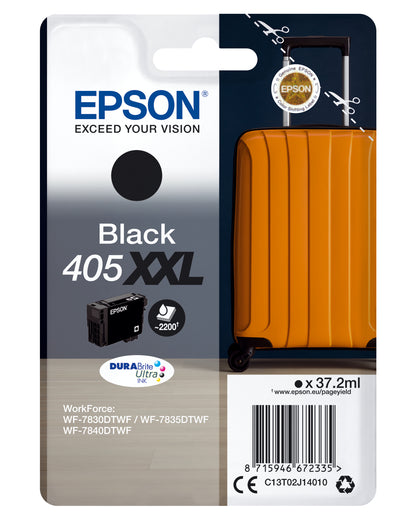 Epson 405XXL Genuine Black High-Yield Ink Cartridge