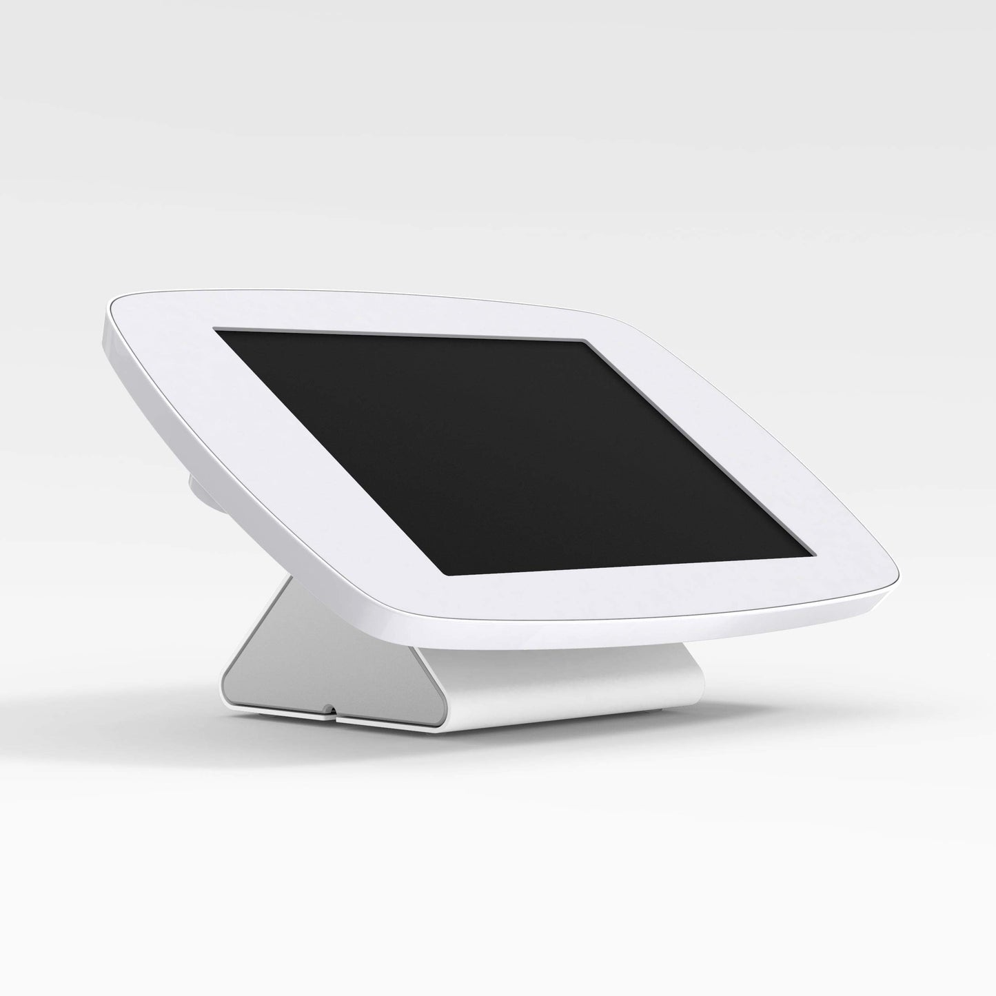 Bouncepad Flip | Apple iPad 7th Gen 10.2 (2019) | White | Covered Front Camera and Home Button |