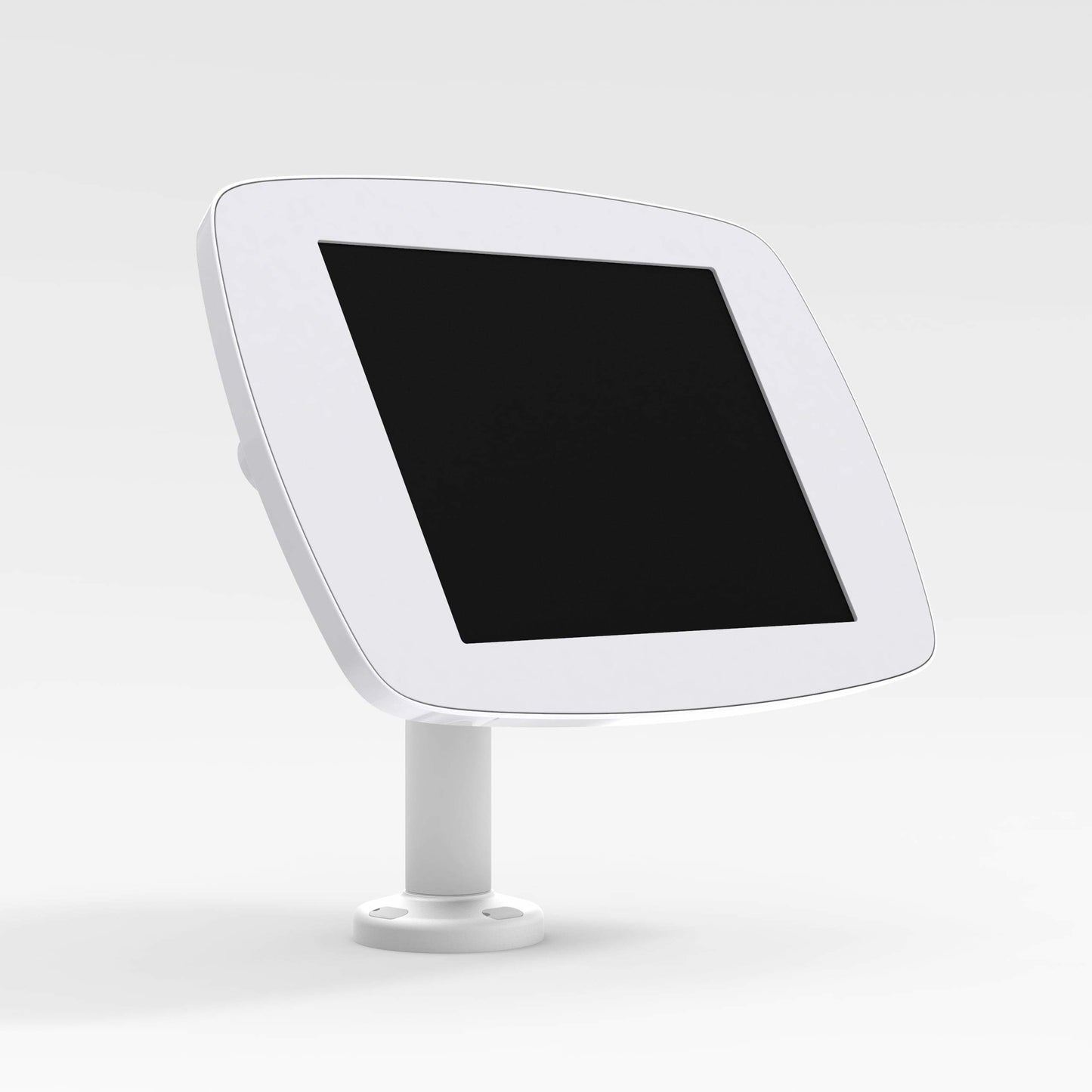 Bouncepad Swivel 60 | Apple iPad 7th Gen 10.2 (2019) | White | Exposed Front Camera and Home Button |
