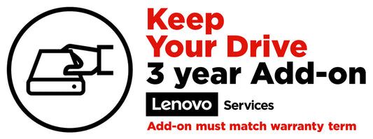 Lenovo 3Y Keep Your Drive Add On 1 license(s) 3 year(s)