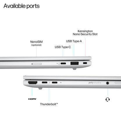 HP EliteBook 8 G1i 14" Laptop – Core Ultra 7 255H, 32GB, 256GB SSD, image 3