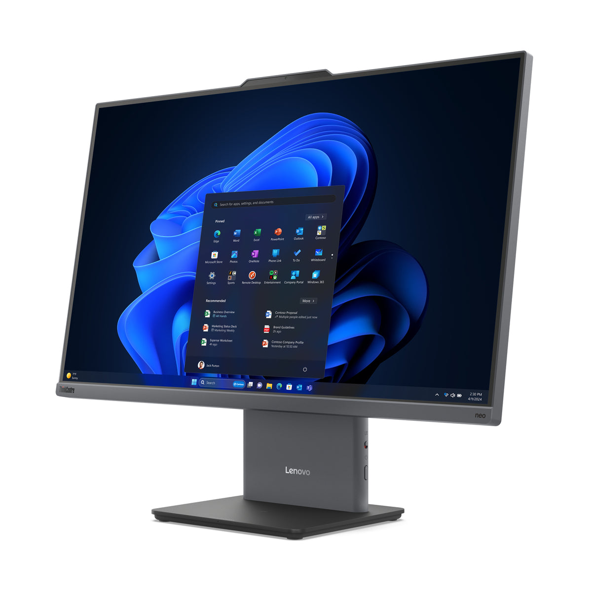 Lenovo ThinkCentre neo 50a 27 Gen 5 27" All-in-One PC – Core i7-13620H, 16GB, 512GB SSD, image 2