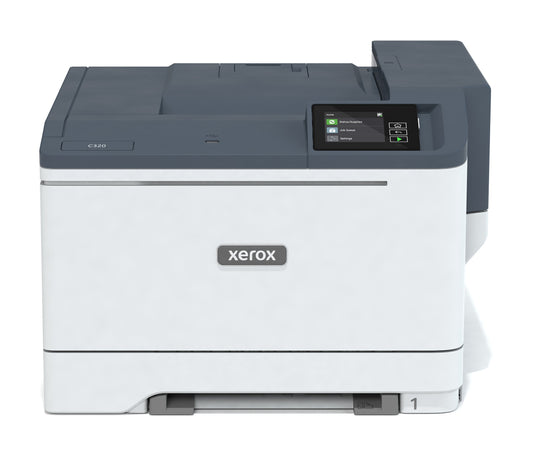 Xerox C320 A4 33ppm Wireless Duplex Printer PS3 PCL5e/6 2 Trays Total 251 Sheets A4 Laser
