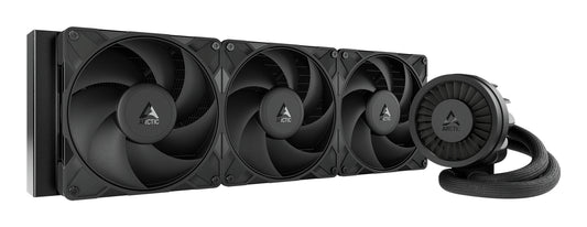 ARCTIC Liquid Freezer III Pro 420mm Liquid CPU Cooler, P14 Pro PWM Fans & PWM Controlled Pump, Black