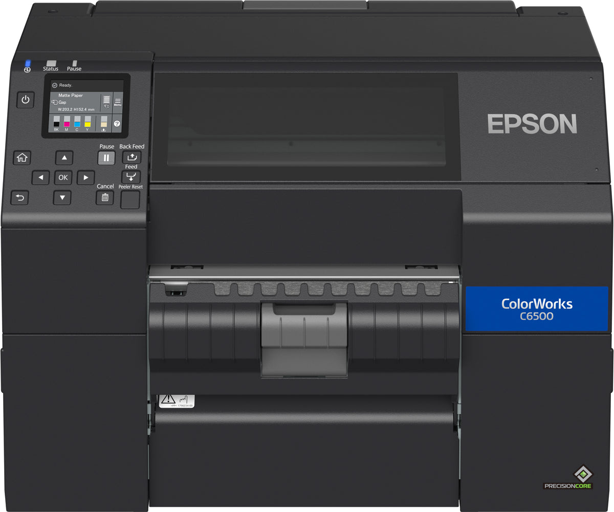 Epson ColorWorks C6500Pe (BK) Inkjet Label Printer
