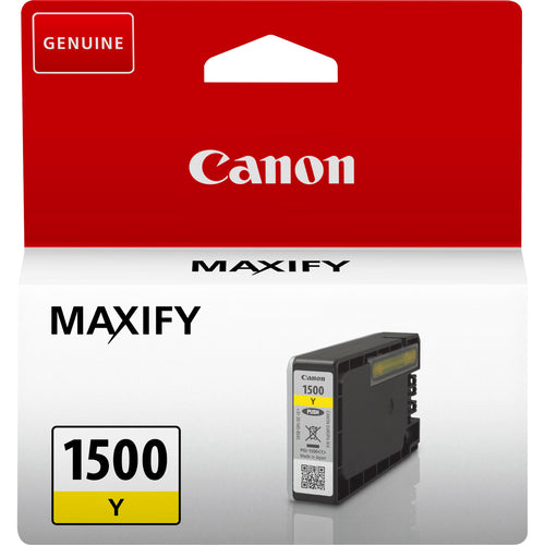 Canon PGI-1500Y Genuine Yellow Ink Cartridge