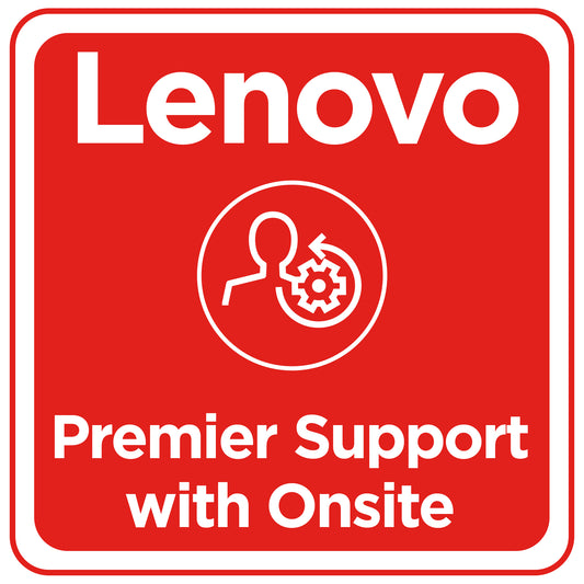Lenovo Premier Support with Onsite NBD, Extended service agreement, parts and labour, 3 years, on-site, response time: NBD, for ThinkCentre Edge 93z; ThinkCentre M910z; M920z AIO; X1