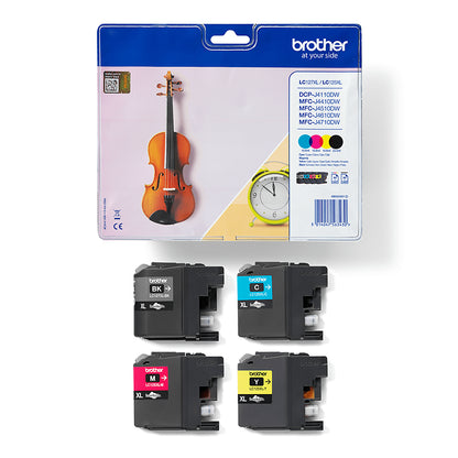 Brother LC-127XL Genuine 4-Colour High-Yield Ink Multipack, 1,200 Pages, image 5