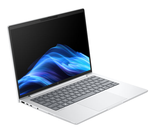 HP EliteBook 8 G1i AI Wolf Pro Security Edition Intel Core Ultra 5 235U Laptop 35.6 cm (14") WUXGA 16 GB DDR5-SDRAM 512 GB SSD Wi-Fi 6E (802.11ax) Windows 11 Pro AI PC Silver